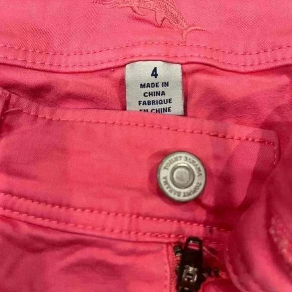 ❤️2/$30❤️[US4 Ins13”] Women's Tommy Bahama Boracay  Coral Bermuda Shorts Capris - Picture 4 of 9